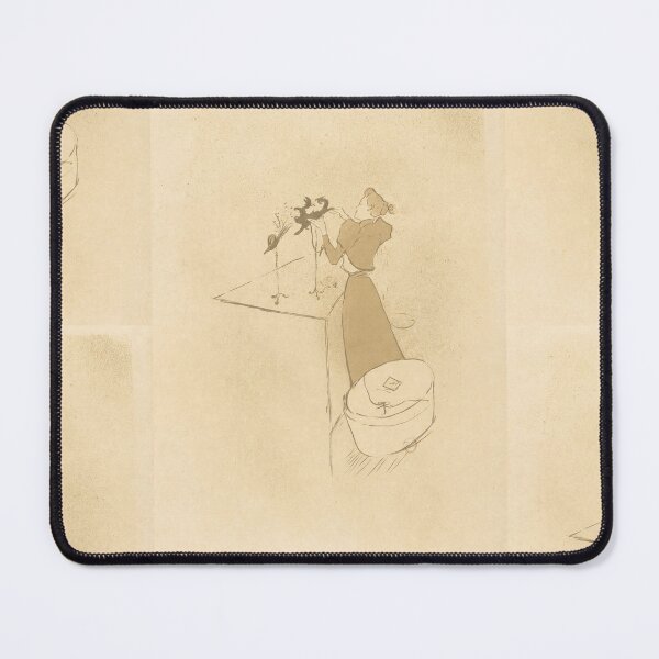 Item preview, La Modiste by Toulouse-Lautrec Vintage Belle Époque Paris Fashion Art designed and sold by artofuniverse.