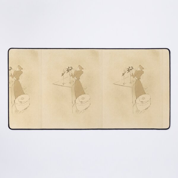Item preview, La Modiste by Toulouse-Lautrec Vintage Belle Époque Paris Fashion Art designed and sold by artofuniverse.