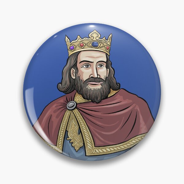 Item preview, King Hugh Capet of France | by MacKaycartoons designed and sold by MacKaycartoons.