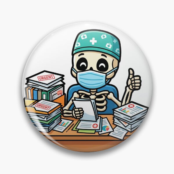 Item preview, Funny Hospital Skeleton designed and sold by J&K.