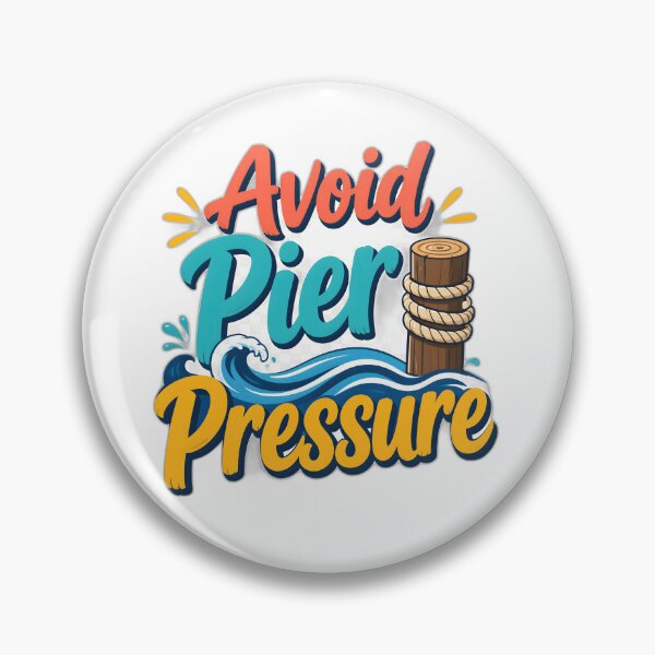 Item preview, Avoid Pier Pressure Beach Quote designed and sold by SVARCreations.