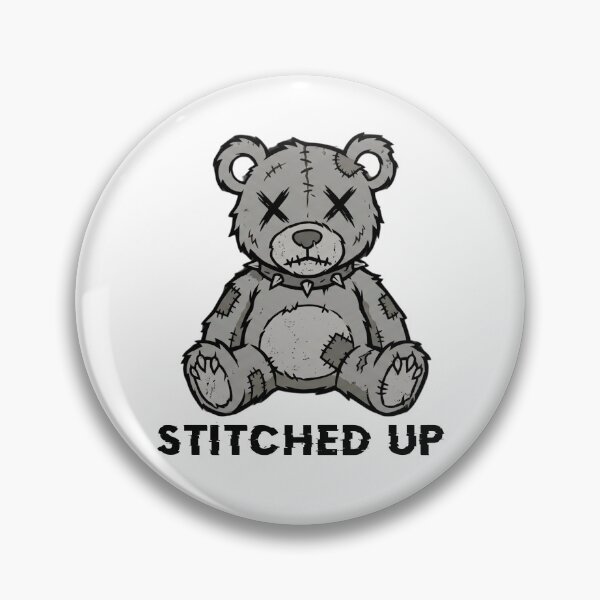 Item preview, Stitched Up | Creepy Grunge Teddy Bear | Dead Teddy designed and sold by Concrete Crown.