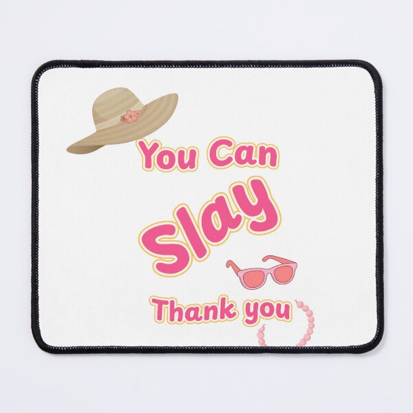 Item preview, You can slay -Thankyou -Travel prints that works on every design designed and sold by Blush Drop.