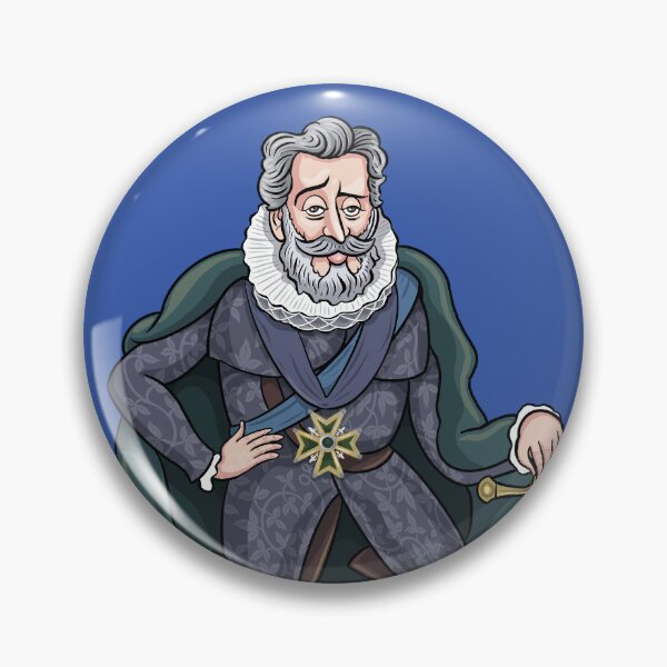 Item preview, King Henri IV of France | by MacKaycartoons designed and sold by MacKaycartoons.