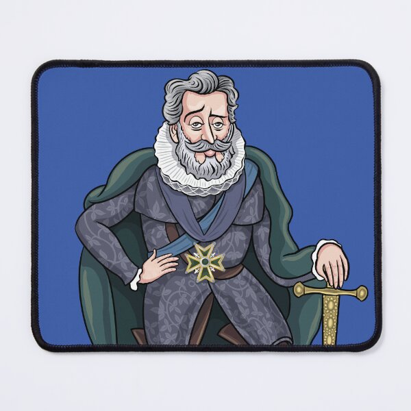 Item preview, King Henri IV of France | by MacKaycartoons designed and sold by MacKaycartoons.