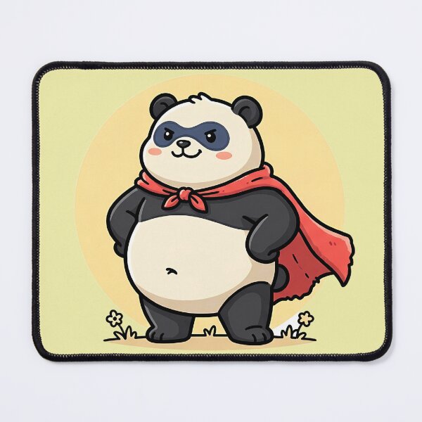 Item preview, Cute Superhero Panda designed and sold by LYZ7VANI.
