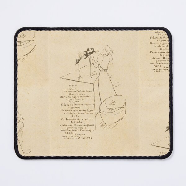 Item preview, La Modiste Renée Vert by Toulouse-Lautrec Vintage Paris Café Fashion Art designed and sold by artofuniverse.