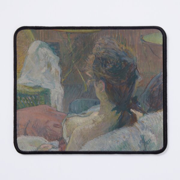 Item preview, The Model Resting by Henri de Toulouse-Lautrec – Intimate Post-Impressionist Figure Art Print designed and sold by artofuniverse.