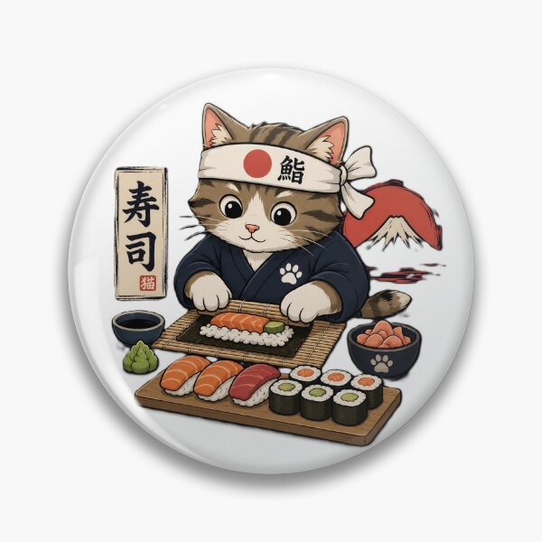 Item preview, Sushi Chef grey designed and sold by SoulShirtOff.