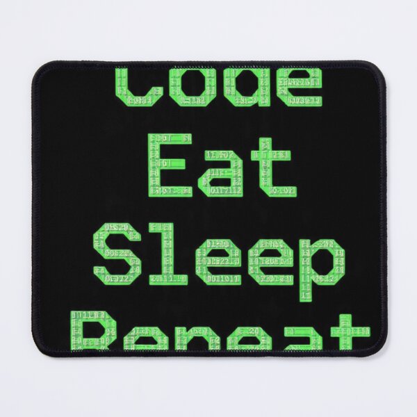 Item preview, Code Eat Sleep Repeat - Funny Programmer Gift HD designed and sold by AiNaturalsOnly.