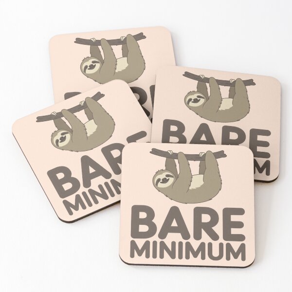Item preview, Lazy Sloth - Bare Minimum designed and sold by 123ks.