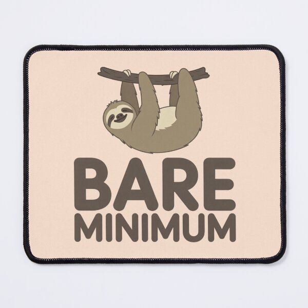Item preview, Lazy Sloth - Bare Minimum designed and sold by 123ks.