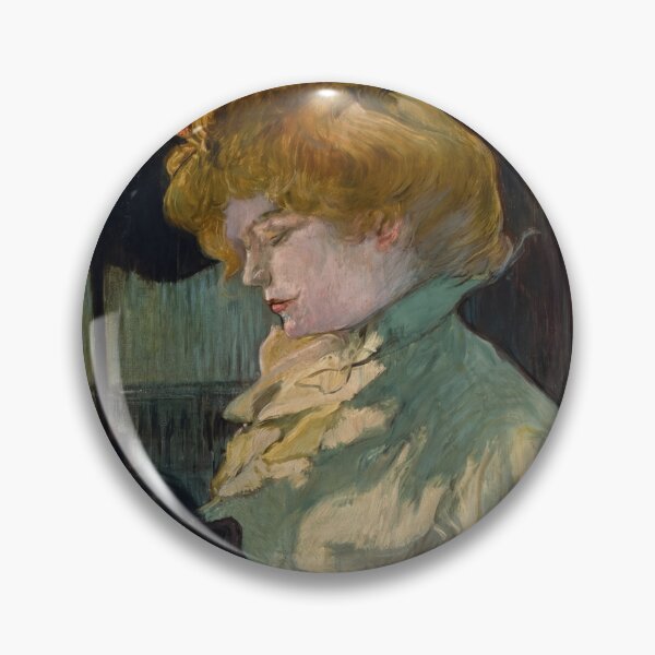 Item preview, The Modiste by Henri de Toulouse-Lautrec – Belle Époque Parisian Portrait Fine Art Print designed and sold by artofuniverse.