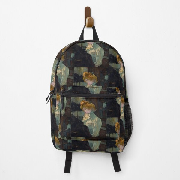 Item preview, The Modiste by Henri de Toulouse-Lautrec – Belle Époque Parisian Portrait Fine Art Print designed and sold by artofuniverse.