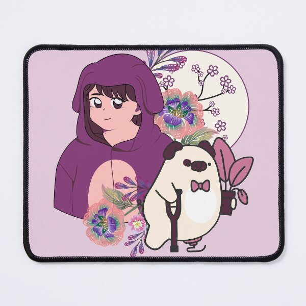 Item preview, Anime Girl and Pig with Prosthetic & Crutch Art designed and sold by Kanniax.