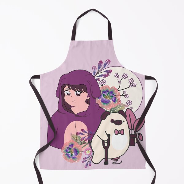 Item preview, Anime Girl and Pig with Prosthetic & Crutch Art designed and sold by Kanniax.