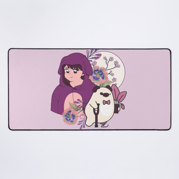 Item preview, Anime Girl and Pig with Prosthetic & Crutch Art designed and sold by Kanniax.