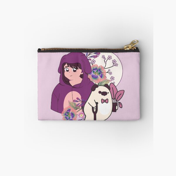 Item preview, Anime Girl and Pig with Prosthetic & Crutch Art designed and sold by Kanniax.