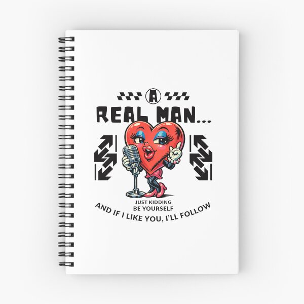 Item preview, A real man... and if I like you, I'll follow designed and sold by Peerless-Prime.