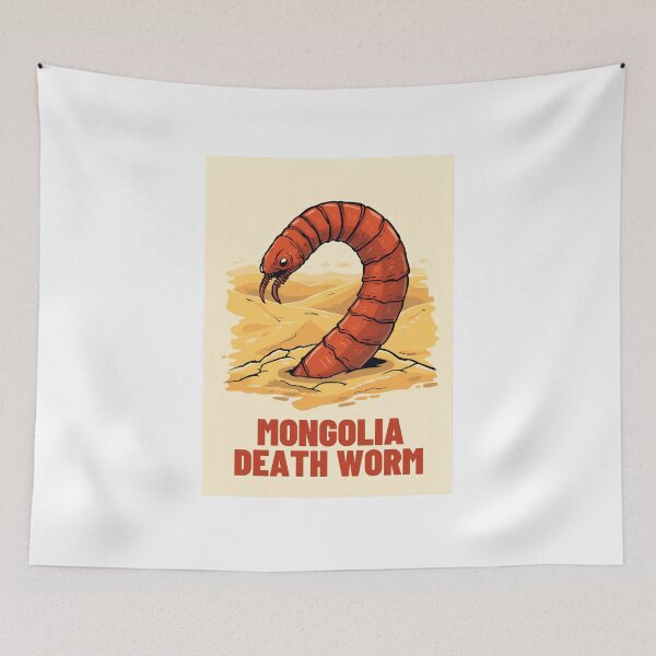 Item preview, Mongolian Death Worm  designed and sold by LiveAmongstUs.