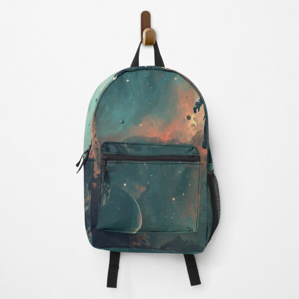 Item preview, Astronaut Floating In Colorful Nebula Space Art designed and sold by Pink-Blossoms.