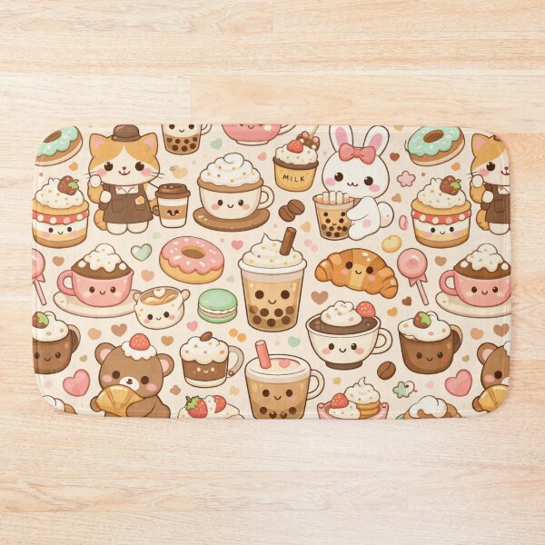 Item preview, Cute Kawaii Coffee Time Dreams designed and sold by IYASDiaz.