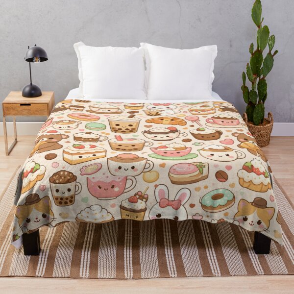 Item preview, Cute Kawaii Coffee Time Dreams designed and sold by IYASDiaz.