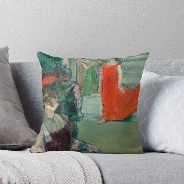 Item preview, The Opera Messalina at Bordeaux by Henri de Toulouse-Lautrec – Belle Époque Theatre Art Print designed and sold by artofuniverse.
