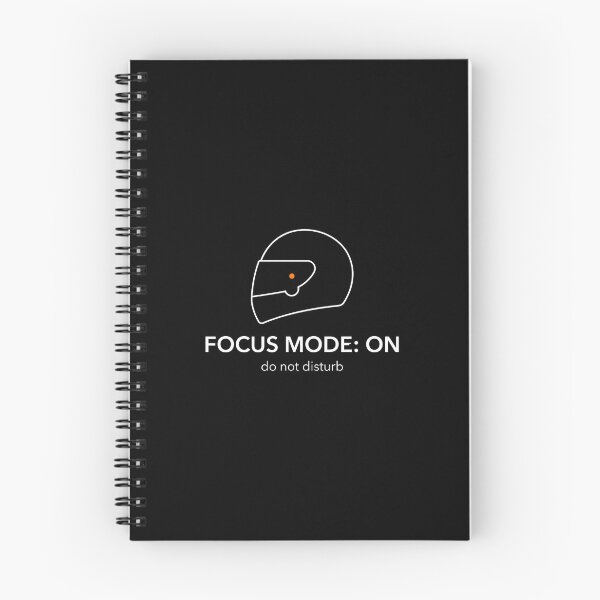 Item preview, Focus Mode On Do Not Disturb Sim Racing Helmet designed and sold by Fenay Designs.