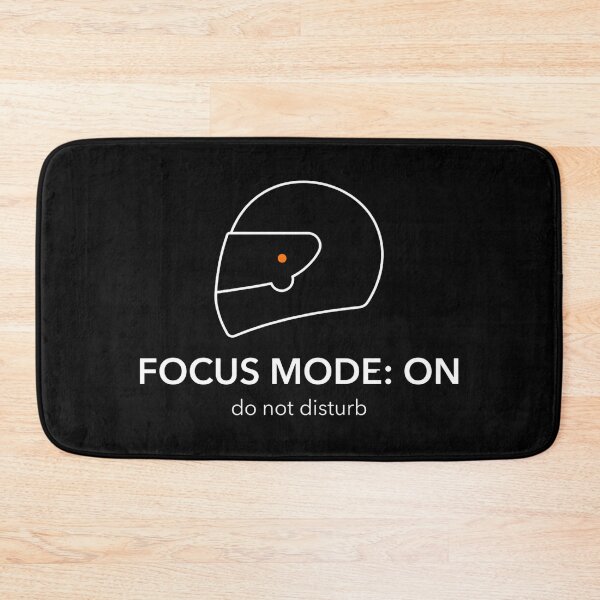 Item preview, Focus Mode On Do Not Disturb Sim Racing Helmet designed and sold by Fenay Designs.