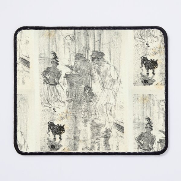 Item preview, The Roast Chestnut Vendor by Henri de Toulouse-Lautrec – Vintage Paris Street Scene Art Print designed and sold by artofuniverse.