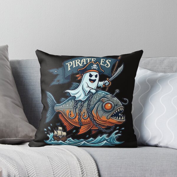 Item preview, Pirate Ghost Riding Mechanical Piranha designed and sold by LYZ7VANI.
