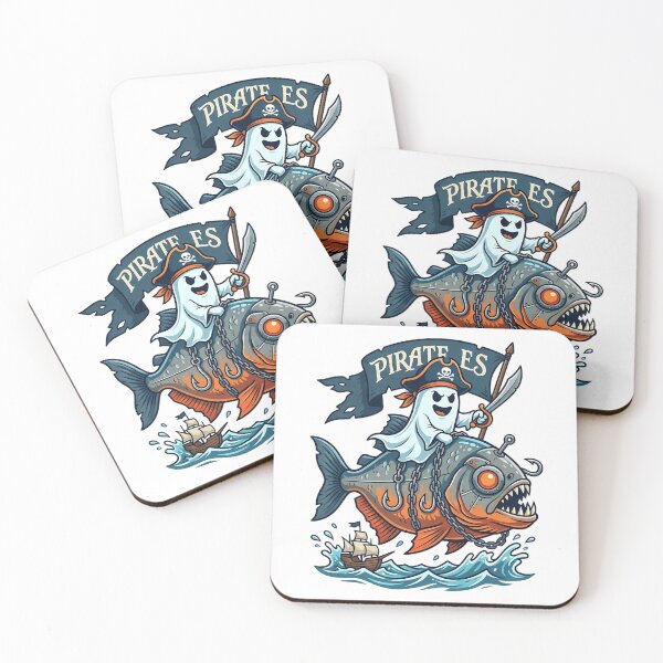 Item preview, Pirate Ghost Riding Mechanical Piranha designed and sold by LYZ7VANI.