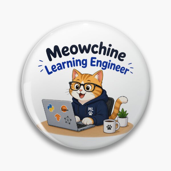 Item preview, Machine Learning Engineer designed and sold by Itai Doshin.