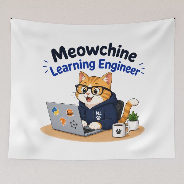 Item preview, Machine Learning Engineer designed and sold by Itai Doshin.