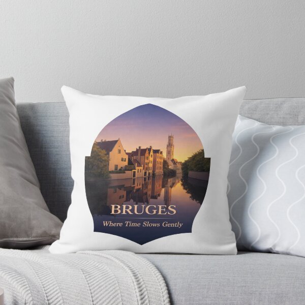 Item preview, Bruges Canals Teach Time To Slow designed and sold by EdvvinStudios.