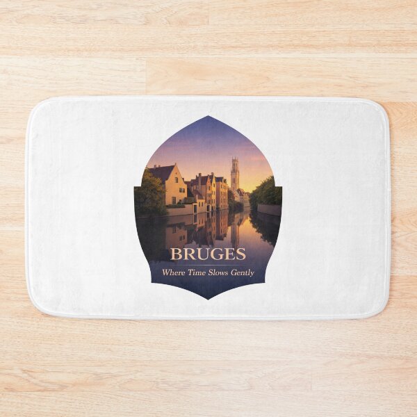 Item preview, Bruges Canals Teach Time To Slow designed and sold by EdvvinStudios.