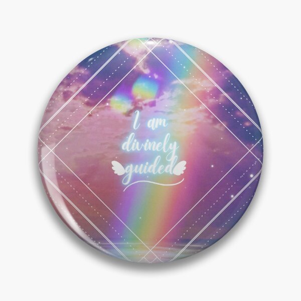 Item preview, I Am Divinely Guided Rainbow Starry Sky Geometry designed and sold by Vaeliss.