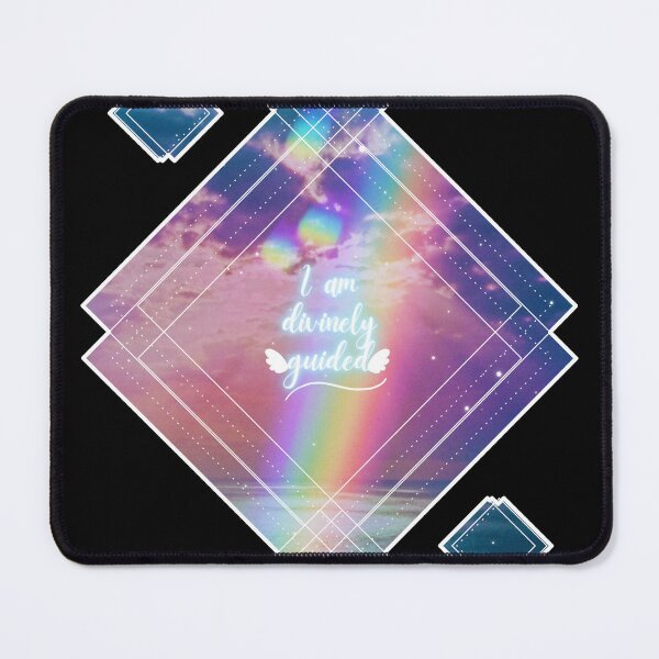 Item preview, I Am Divinely Guided Rainbow Starry Sky Geometry designed and sold by Vaeliss.