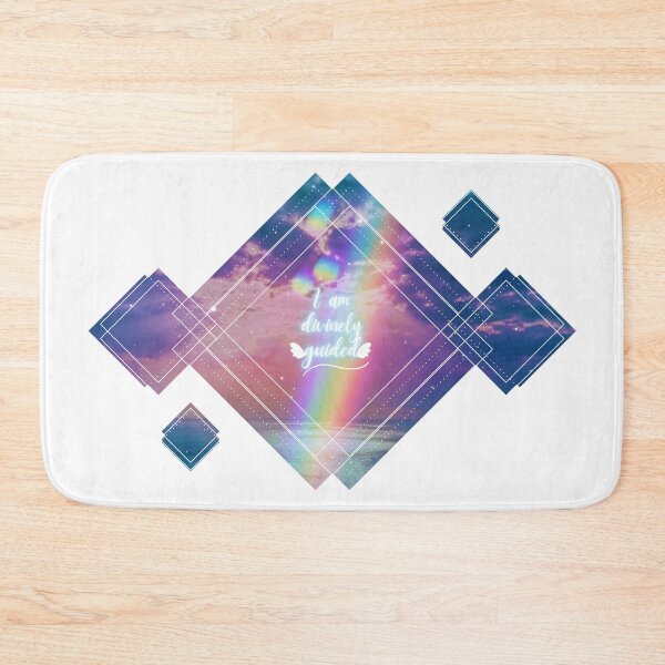 Item preview, I Am Divinely Guided Rainbow Starry Sky Geometry designed and sold by Vaeliss.