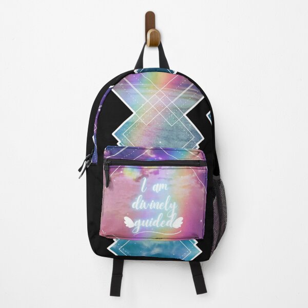 Item preview, I Am Divinely Guided Rainbow Starry Sky Geometry designed and sold by Vaeliss.