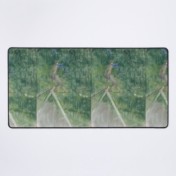 Item preview, The Rope Dancer by Henri de Toulouse-Lautrec – Vintage Circus Art Print, Post-Impressionist Tightrope Walker Poster designed and sold by artofuniverse.