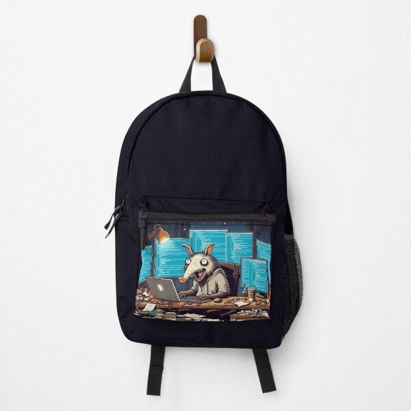 Item preview, Chaotic Aardvark Web Developer – Funny Coding Animal Art designed and sold by Dogandesighn.