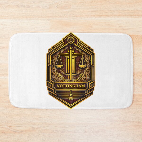 Item preview, deco style nottingham badge designed and sold by astriebatik.