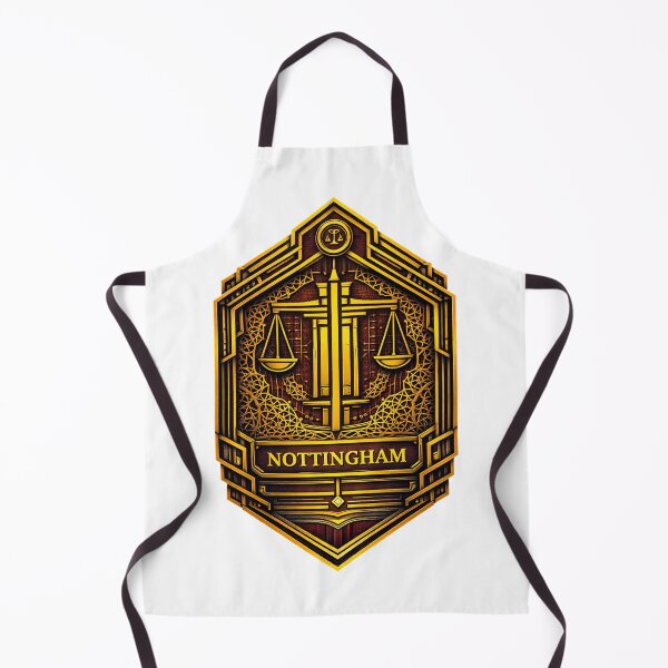 Item preview, deco style nottingham badge designed and sold by astriebatik.