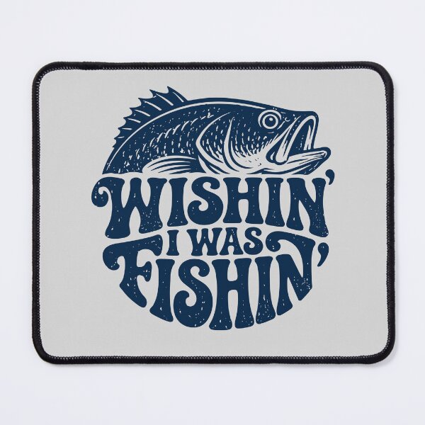 Item preview, Wishin’ I Was Fishin’ Vintage Lake Life designed and sold by American Spirit.