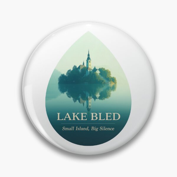 Item preview, Lake Bled Small Island Big Peace designed and sold by EdvvinStudios.