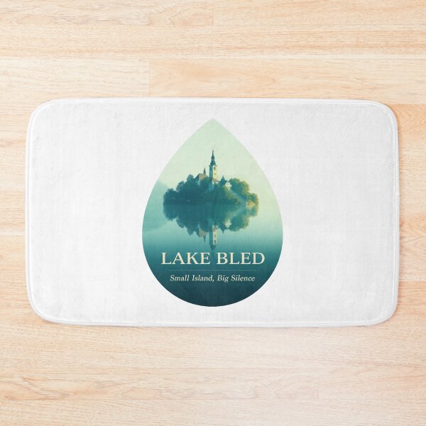 Item preview, Lake Bled Small Island Big Peace designed and sold by EdvvinStudios.
