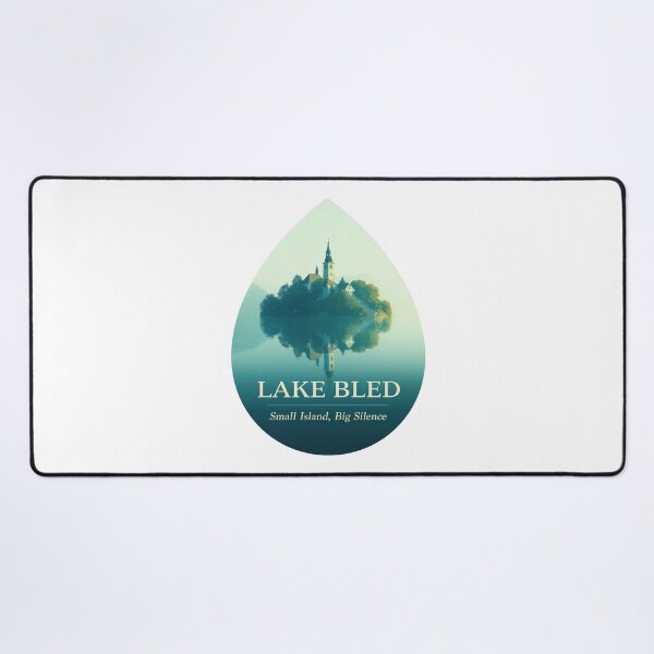 Item preview, Lake Bled Small Island Big Peace designed and sold by EdvvinStudios.