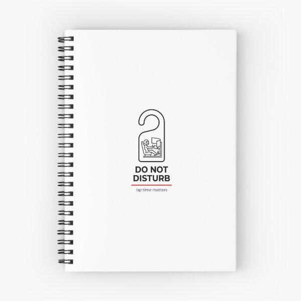 Item preview, Do Not Disturb Lap Time Matters Sim Racing Door Sign designed and sold by Fenay Designs.
